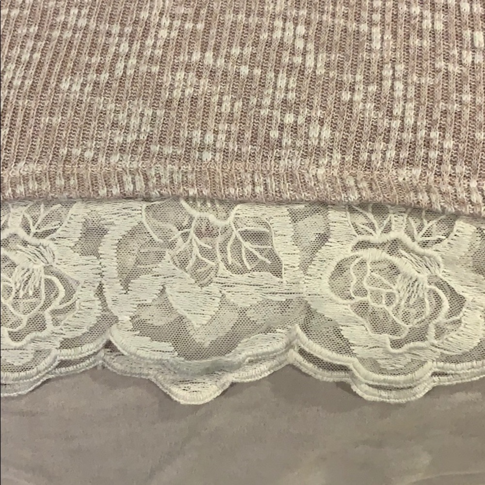 2/$15 Jessica Simpson pink sweater top - Picture 4 of 4